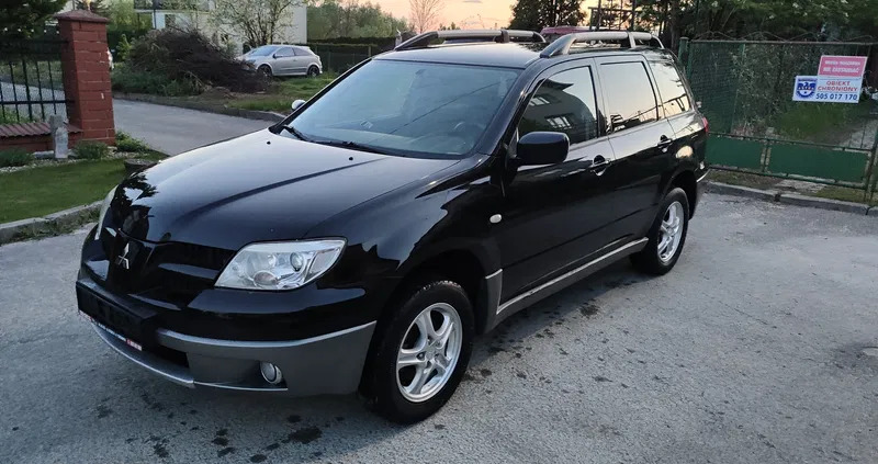 samochody osobowe Mitsubishi Outlander cena 16999 przebieg: 173000, rok produkcji 2007 z Koziegłowy